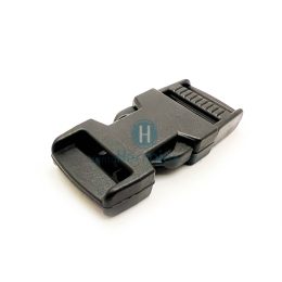 HEBILLA  PLANA ECONOMICA 3/4 19MM NEGRO