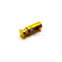 TANCA METAL PLASTICA DOBLE 5MM DORADO