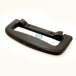 MANIJA PLASTICA CON TORNILLO 10,5CMS NEGRO